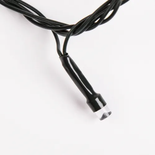Гирлянда светодиодная "Твинкл Лайт" 20м 160LED тепл. бел. 10Вт 220-240В IP20 с контроллером 8 режимов провод ПВХ темн. зел. Neon-Night 303-116 фото 7
