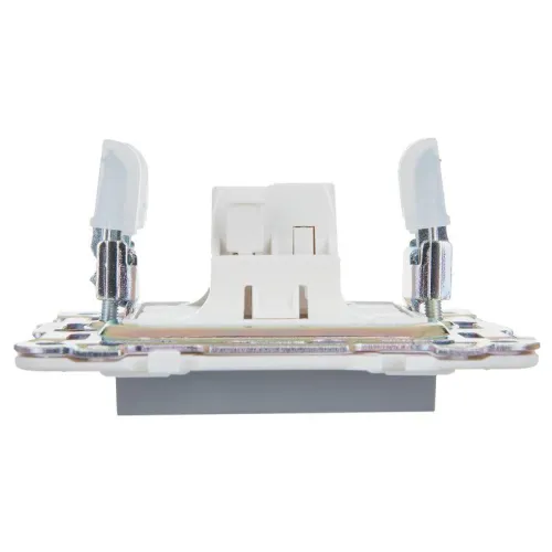 Выключатель кнопочный 1-кл. SKANDY 10А SK-V14Gr сер. IEK SK-V17-0-10-K03 фото 3