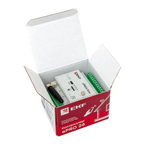 Контроллер удаленного управления 6вх./4вых. Wi-Fi GSM 230 В ePRO24 Omni EKF ePRO24-6-4-WG-OMNI фото 5