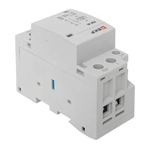 Контактор модульный КМ 40А NО+NC (2 мод.) EKF km-2-40-11 фото 2