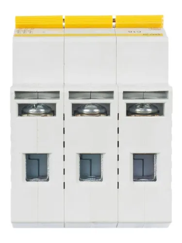 Выключатель автоматический модульный 3п C 16А 4.5кА ВА47-29 KARAT IEK MVA20-3-016-C фото 5
