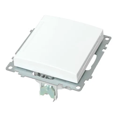 Механизм розетки 1-м Валенсия 16А IP44 с заземл. защ. шторки с крышкой бел. PROxima EKF EWV10-124-90 фото 7