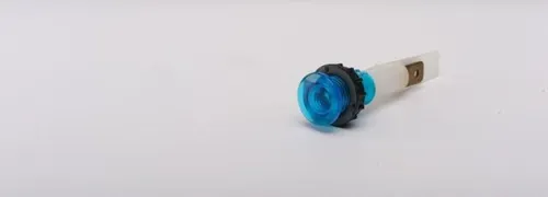 Арматура сигнальная 10мм с зажимами MS 63х08мм и с неоновой лампой 220В син. EMAS S102NM