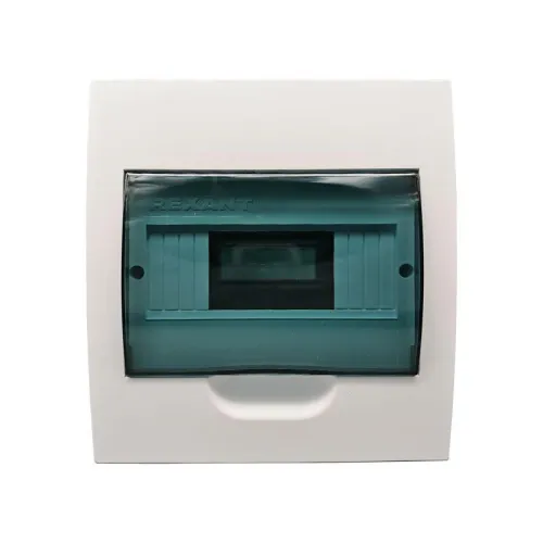 Бокс пластиковый ЩРВ-П-8 IP41 бел. Rexant 11-0208