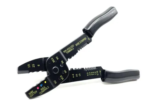 Пресс-клещи для изолированных и неизолированных кабельных наконечников 0.75-6кв.мм FELO 59232040 фото 2