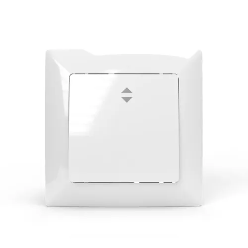 Переключатель проходной 1-кл. СП AVA 10А IP20 в сборе бел. TOKOV ELECTRIC TKL-AV-P1F-C01 фото 2