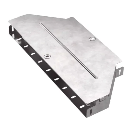 Переходник для лотка симметричный 500х300х50 с крышкой Стандарт Промрукав PR16.0664