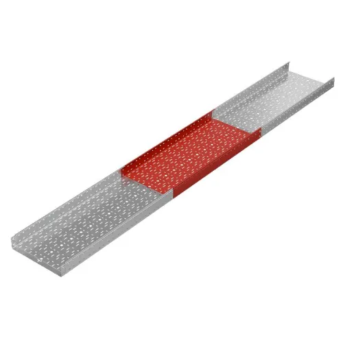 Лоток листовой перфорированный 500х100 L6000 сталь 1.5мм "Быстрый монтаж ПЛЮС" LPplus100-500-1.5-6000 КМ PL12151 фото 3