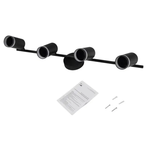 Светильник PCL-0104 4xGU10 IP20 230В BL настен./потолочн. декор. под лампу JazzWay 5066465 фото 12