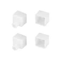 Заглушка WPH-FLEX-1616 WHITE с отверстием пластикArlight 040863