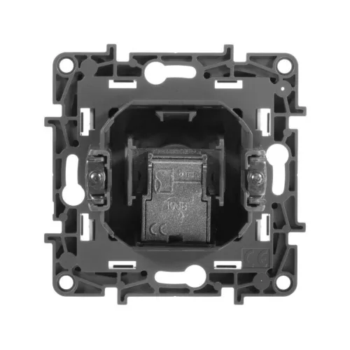 Розетка телевизионная оконечная TV СП Etika 5дБ 5-862МГц механизм бел. IEK 672265 фото 3