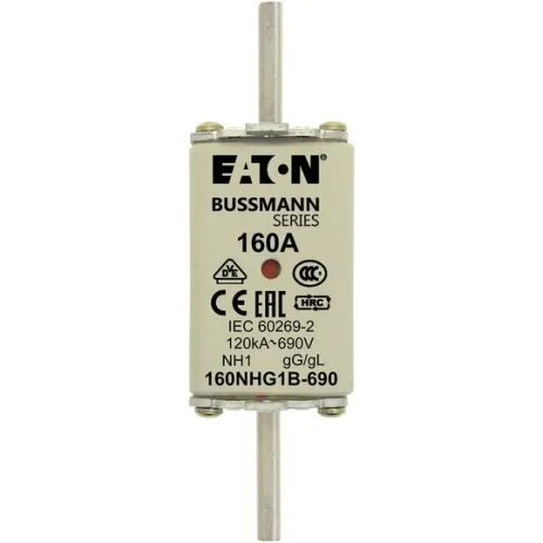 Предохранитель NH 160A 690В gG 1 двойн. индикация EATON 160NHG1B-690 фото 2