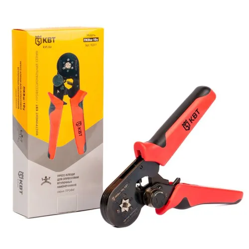 Пресс-клещи ПКВш-10у серия ПРОФИ КВТ 92311 фото 7