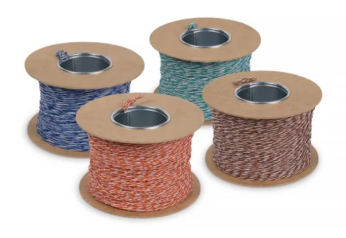 Кабель витая пара кроссировочная неэкранир. U/UTP кат.5E 1 пара 24 AWG ОЖ solid без общей внешн. оболочки зел. (уп.500м) Cabeus 10959c