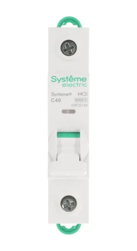 Выключатель автоматический 1п C 40А 6кА Systeme9 230В SE S9F22140 фото 5