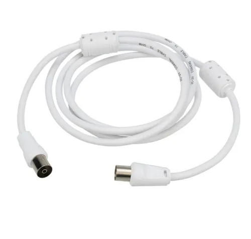 Шнур TV Plug - TV Jack 1.5м бел. Rexant 18-0002 фото 2