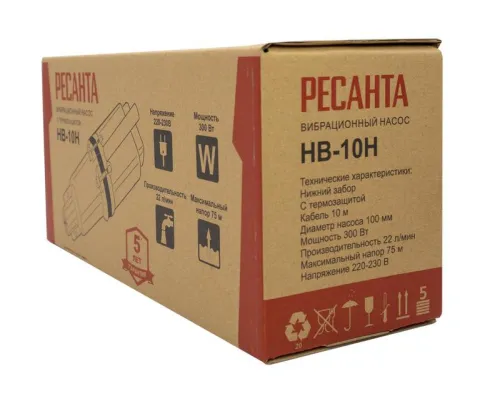 Насос вибрационный НВ-10Н Ресанта 77/8/2 фото 4