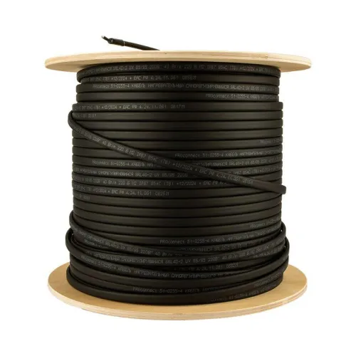 Кабель греющий саморег. для труб водостоков крыш 40КНС-2ЛП-65/85 UV неэкранированный 40Вт/м 200м PROCONNECT 51-0255-4 фото 3