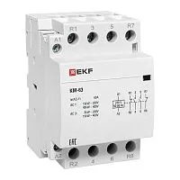 Контактор модульный КМ 63А 2NО+2NC (3 мод.) PROxima EKF km-3-63-22
