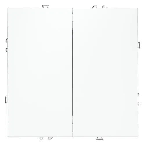 Выключатель 2-кл. СП S70 10А механизм бел. матов. Voltum VLS020102