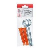 Шуруп-кольцо 8х80 с универс. дюбелем 12.0х71 (уп.2шт) Tech-Krep/Zitar 109502