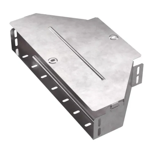 Переходник для лотка симметричный 400х200х80 с крышкой Стандарт Промрукав PR16.0653