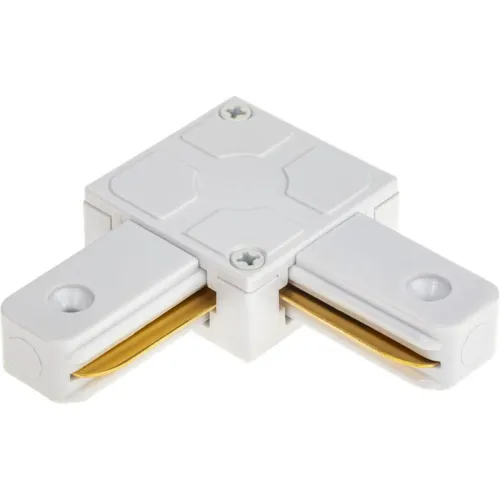 Коннектор трековый для соединения шинопровода угловой жесткий ARTLINE пластик/медь бел. Ritter 59745 6 фото 2