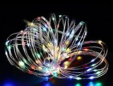 Гирлянда "Нить" LDM100M 100 разноцветных минисветодиодов 10м для помещений SHLights 4690601047335