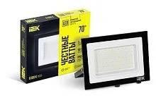 Прожектор светодиодный СДО 06-70 6500К IP65 черн. IEK LPDO601-70-65-K02