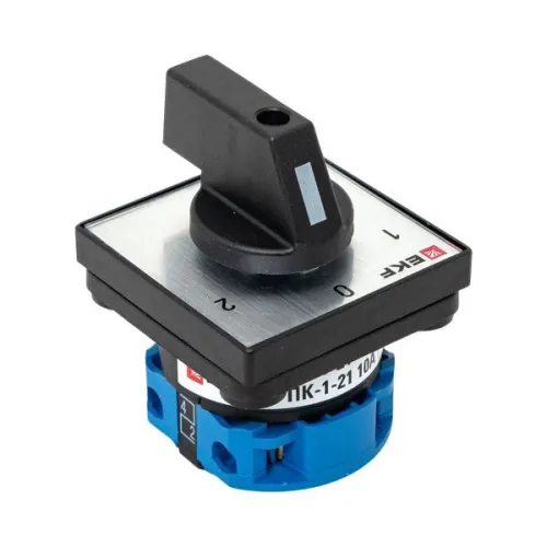 Переключатель кулачковый ПК-1-21 1П 10А "1-0-2" EKF pk-1-21-10 фото 5