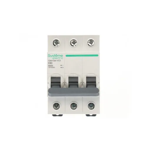 Выключатель автоматический 3п City9 Set (АВ) С 63А 6кА 400В SE C9F36363 фото 2