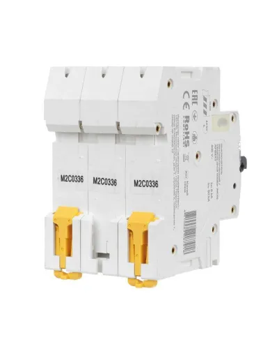 Выключатель автоматический модульный 3п C 3А M06N ARMAT IEK AR-M06N-3-C003 фото 9