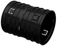 Муфта соединительная для двустенной трубы d160мм ELASTA IEK CTA12D-M160-K02-R