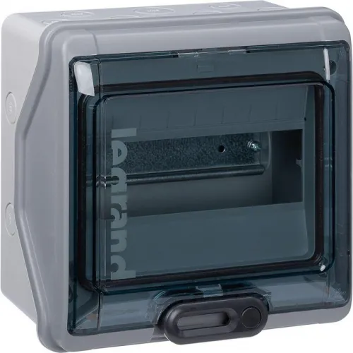 Бокс ОП Plexo IP65 8м сер/дым. двер. Leg 601978 фото 10