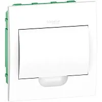 Бокс встраиваемый СП City9 Box 1 ряд 8мод IP40 IK07 63А 2 клеммы с бел. дверцей SE EZ9E108P2FRU