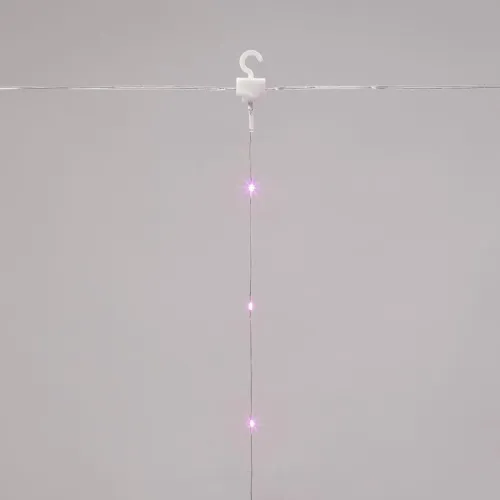 Гирлянда светодиодная "Светодиодный Дождь" из росы 3х3м роз. USB + пульт управления Neon-Night 315-987 фото 3
