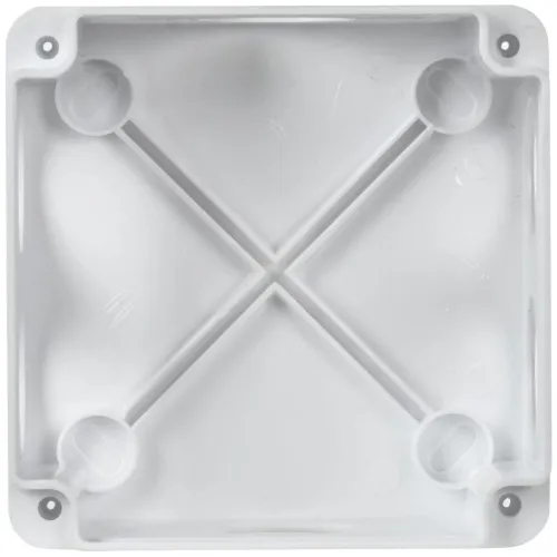 Коробка распаячная ОП КМ 100х100х45 IP44 6 вводов бел. IEK UKO11-100-100-045-K01-44 фото 4