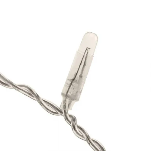 Гирлянда светодиодная "Айсикл" (бахрома) 4.8х0.6м 176LED бел. 11Вт 230В IP65 провод прозр. Neon-Night 255-145 фото 4