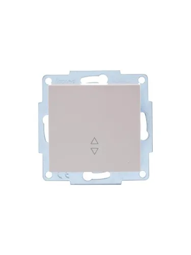 Переключатель проходной 1-кл. СП Vesna механизм крем. LEZARD 742-0388-105 фото 4