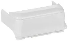 Отвод плоский для односекционных кабель-каналов DLP 35х80/105 50х80/150 Leg 010735