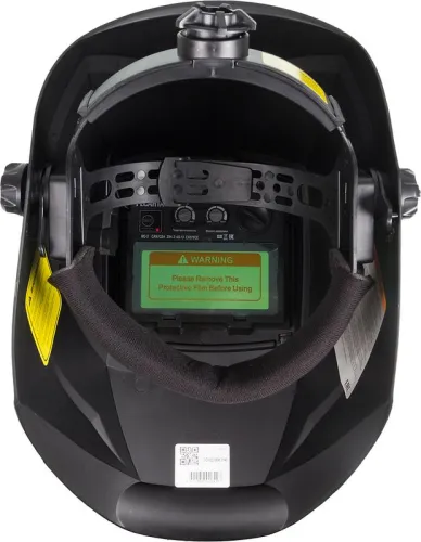 Маска сварочная МС-3 (с регулир. чувств.и и задержки времени; задержка откр. 0.15/0.8с; сенсор чувств. перем.; светофильтр ТСК 3202 "шлифовка") Ресанта 65/15 фото 3