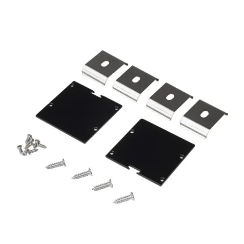 Заглушка торцевая для PAL5050 BLACK (уп.2шт) Pro JazzWay 5058910