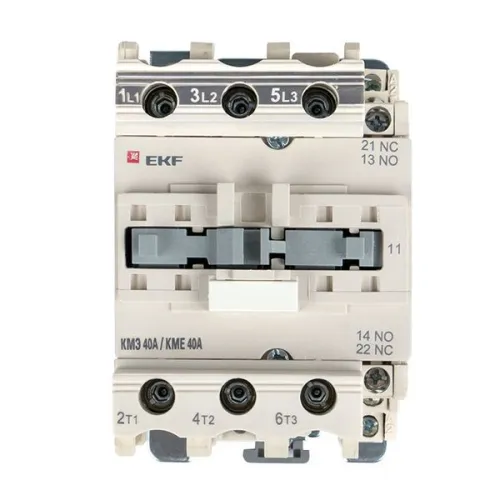 Контактор КМЭ-3 40А кат. 230В AC 1НО+1НЗ EKF ctr-s-40-220 фото 7