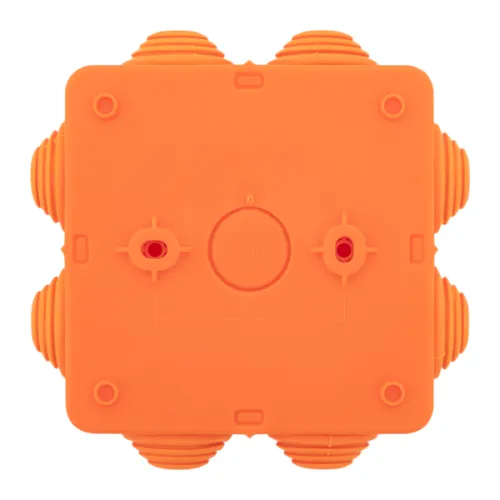 Коробка огнестойкая E45 85х85х40мм IP55 с клеммниками 4 полюса 0.5-10кв.мм HF EKF plc-kmfr-85-410 фото 2
