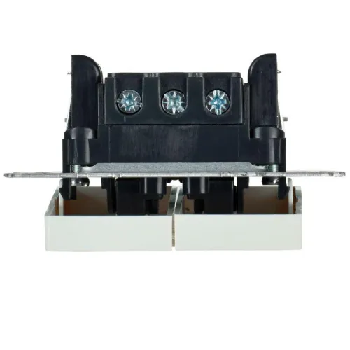 Выключатель 2-кл. BRITE 10А ВС10-2-9-БрЖ для отелей с индик. механизм жемчуж. IEK BR-V20-2-10-K36 фото 5