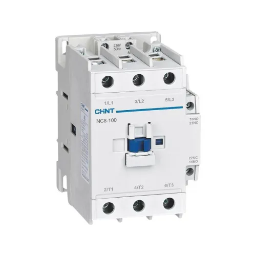 Контактор NC8-100/W 3п 100А кат. 100-250В AC/DC 1НО+1НЗ (R) CHINT 506525
