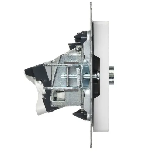 Розетка 2-м BRITE РТВ/РК12-БрАБ TV+RJ45 кат.5E механизм арктич. бел. IEK BR-AK20-1-K91 фото 5