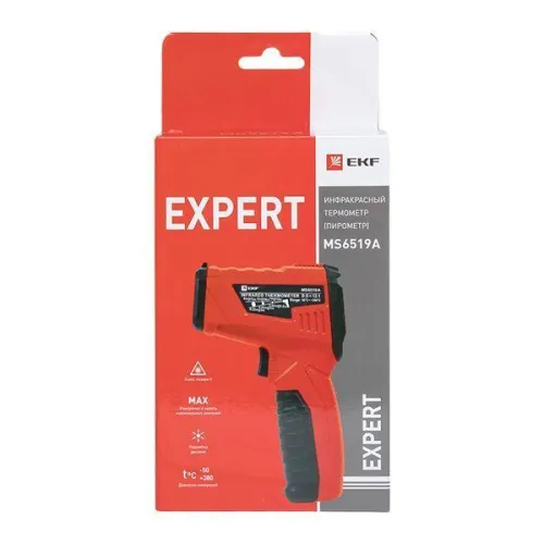 Термометр инфракрасный (пирометр) MS6519A Expert EKF In-180703-pt6519A фото 4