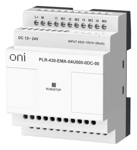 Модуль расширения входов выходов ПЛК 430 4 UI (0-20мА/0-10В) 24В DC ONI PLR-430-EMA-04U000-0DC-00 фото 5