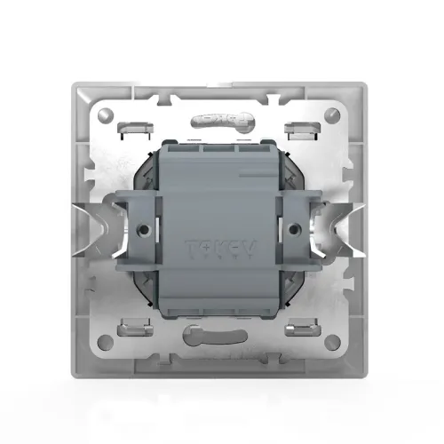 Выключатель 2-кл. СП AVA 10А IP20 с индикатором в сборе бел. TOKOV ELECTRIC TKL-AV-V2IF-C01 фото 5
